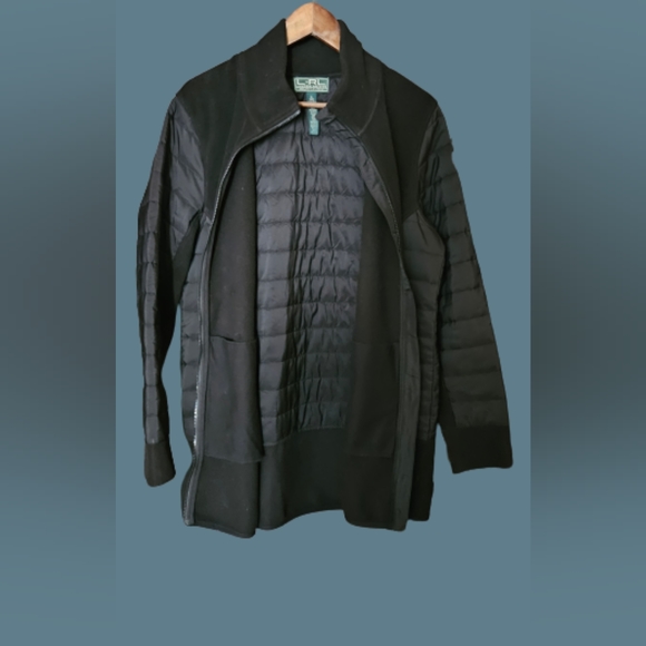 *Lauren Active Ralph Lauren Men's Fleece Quilted Jacket - Picture 3 of 6